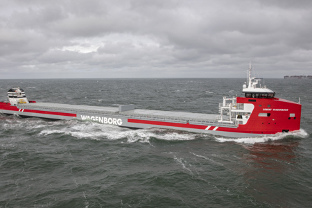 EasyMax general cargo vessel 'EGBERT WAGENBORG'