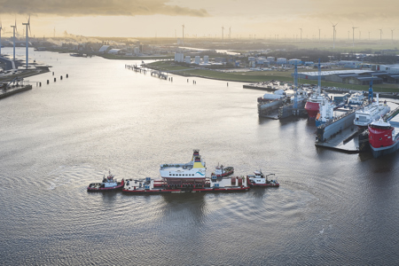 LNG conversion "Münsterland" successfully completed