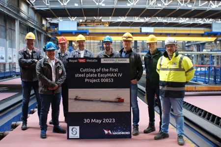 EasyMax 4 Construction Launches with Steel Cutting Ceremony