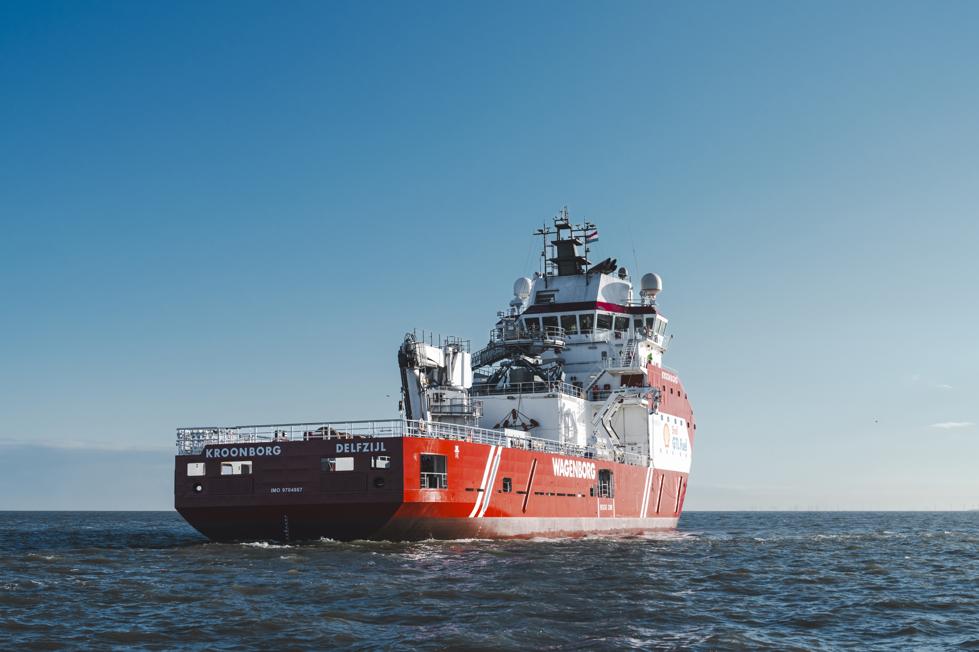 Walk to Work vessel Kroonborg marks 10 Years of Service